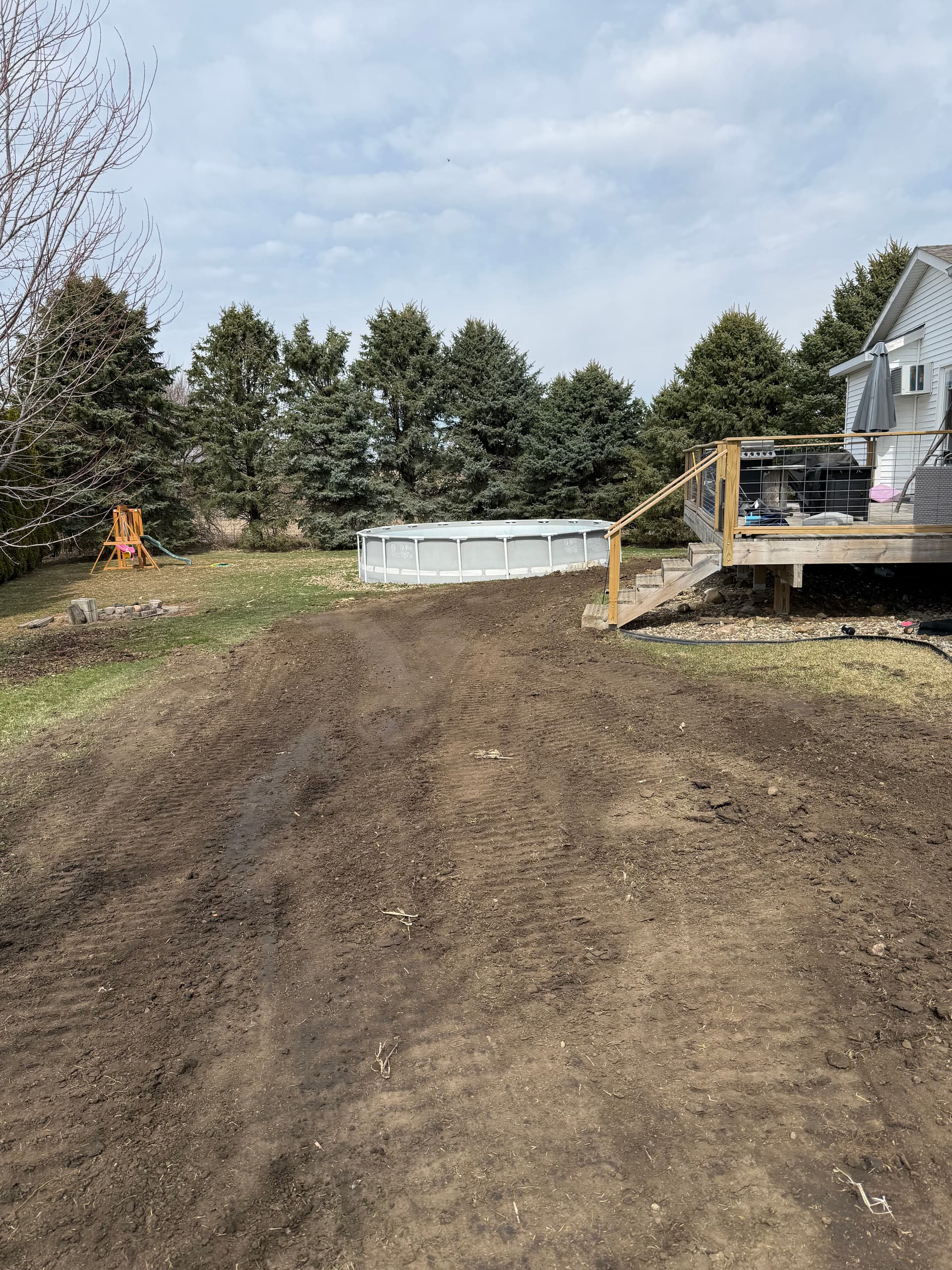 Gallery photos for Gas Line Restoration and Yard Leveling: Image #2